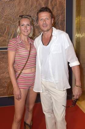 Roman Knizka with girlfriend Franziska Hippe at the premiere of the feature film ˜Maria Reiche Das Geheimnis der Nazca Linien Lady Nazca˜ at the Delphi Filmpalast Berlin, 07 09 2025 Foto:xM.xBehrensx xFuturexImagex reiche_5905