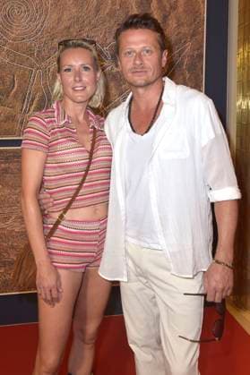 Roman Knizka with girlfriend Franziska Hippe at the premiere of the feature film ˜Maria Reiche Das Geheimnis der Nazca Linien Lady Nazca˜ at the Delphi Filmpalast Berlin, 07 09 2025 Foto:xM.xBehrensx xFuturexImagex reiche_5906
