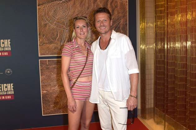 Roman Knizka with girlfriend Franziska Hippe at the premiere of the feature film ˜Maria Reiche Das Geheimnis der Nazca Linien Lady Nazca˜ at the Delphi Filmpalast Berlin, 07 09 2025 Foto:xM.xBehrensx xFuturexImagex reiche_5907