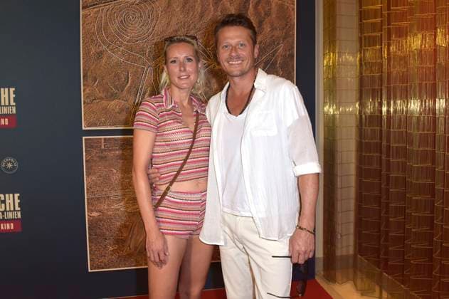 Roman Knizka with girlfriend Franziska Hippe at the premiere of the feature film ˜Maria Reiche Das Geheimnis der Nazca Linien Lady Nazca˜ at the Delphi Filmpalast Berlin, 07 09 2025 Foto:xM.xBehrensx xFuturexImagex reiche_5908