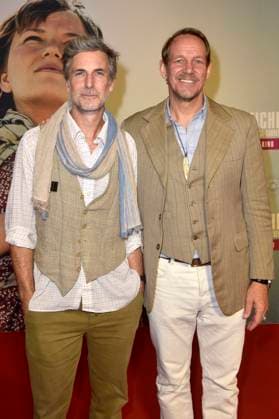 Damien Dorsaz with guest at the premiere of the feature film ˜Maria Reiche Das Geheimnis der Nazca Linien Lady Nazca˜ at Delphi Filmpalast Berlin, 07 09 2025 Foto:xM.xBehrensx xFuturexImagex reiche_5956