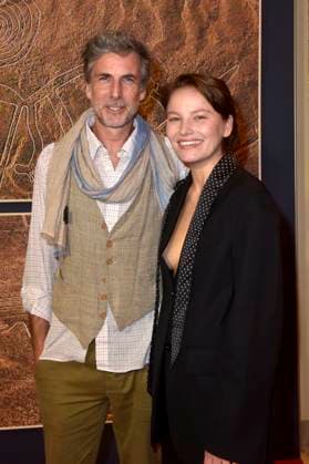 Damien Dorsaz and Devrim Lingnau Islamoglu at the premiere of the feature film ˜Maria Reiche Das Geheimnis der Nazca Linien Lady Nazca˜ at the Delphi Filmpalast Berlin, 07 09 2025 Foto:xM.xBehrensx xFuturexImagex reiche_5961