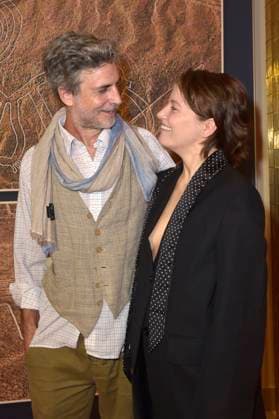 Damien Dorsaz and Devrim Lingnau Islamoglu at the premiere of the feature film ˜Maria Reiche Das Geheimnis der Nazca Linien Lady Nazca˜ at the Delphi Filmpalast Berlin, 07 09 2025 Foto:xM.xBehrensx xFuturexImagex reiche_5962