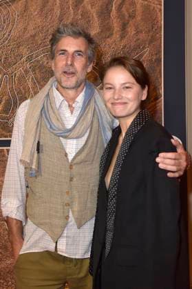 Damien Dorsaz and Devrim Lingnau Islamoglu at the premiere of the feature film ˜Maria Reiche Das Geheimnis der Nazca Linien Lady Nazca˜ at the Delphi Filmpalast Berlin, 07 09 2025 Foto:xM.xBehrensx xFuturexImagex reiche_5963
