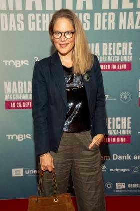 abb Tessa Mittelstaedt actress on the red carpet at the premiere of the movie Maria Reiche Das Geheimnis der Nazca Linien at Delphi Filmpalast on 07 09 2025 in Berlin Berlin Germany