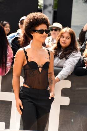 TORONTO, CA - SEPTEMBER 7: Myha™la at the 50th Toronto International Film Festival special presentation of Dead Man™s Wire on September 7, 2025 at The Princess Of Wales Theatre in Toronto, Canada. Copyright: xMediaPunchx