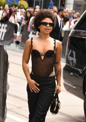 TORONTO, CA - SEPTEMBER 7: Myha™la at the 50th Toronto International Film Festival special presentation of Dead Man™s Wire on September 7, 2025 at The Princess Of Wales Theatre in Toronto, Canada. Copyright: xMediaPunchx