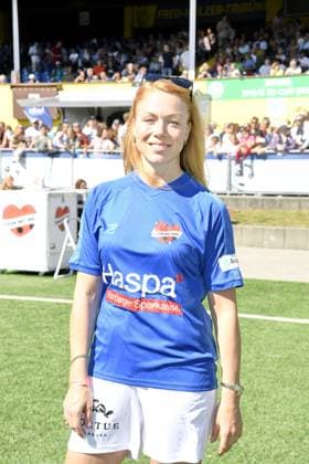 Esther Roling at Kicken mit Herz at STADION HOHELUFT in Hamburg on 07 09 2025