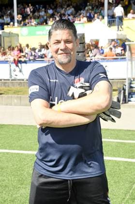 Tim Mälzer at Kicken mit Herz at STADION HOHELUFT in Hamburg on 07 09 2025