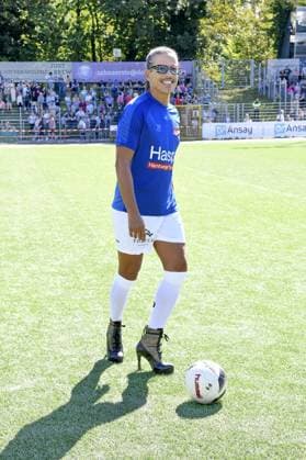 Jorge Gonzalez at Kicken mit Herz at STADION HOHELUFT in Hamburg on 07 09 2025