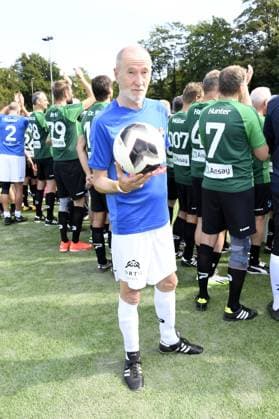 Peter Lohmeyer at Kicken mit Herz at STADION HOHELUFT in Hamburg on 07 09 2025