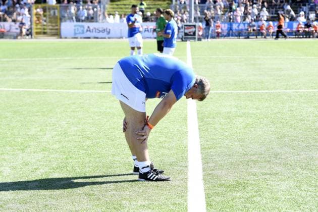 Elton at Kicken mit Herz at STADION HOHELUFT in Hamburg on 07 09 2025