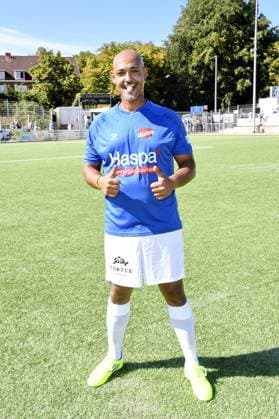 Patrick Abozen at Kicken mit Herz at STADION HOHELUFT in Hamburg on 07 09 2025