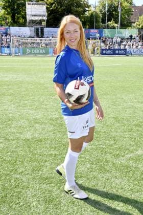 Esther Roling at Kicken mit Herz at STADION HOHELUFT in Hamburg on 07 09 2025