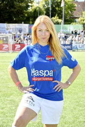 Esther Roling at Kicken mit Herz at STADION HOHELUFT in Hamburg on 07 09 2025