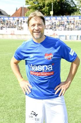 Patrick Bach at Kicken mit Herz at STADION HOHELUFT in Hamburg on 07 09 2025