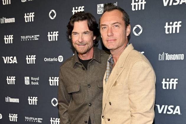 Toronto Black Rabbit Screening Jason Bateman, Jude Law attending the screening of the movie Black Rabbit ahead of Toronto International Film Festival (TIFF) in Toronto, Canada on September 7, 2025. Photo by Julien Reynaud APS-Medias ABACAPRESS.COM Toronto Canada  Copyright: xReynaudxJulien APS-Medias ABACAx