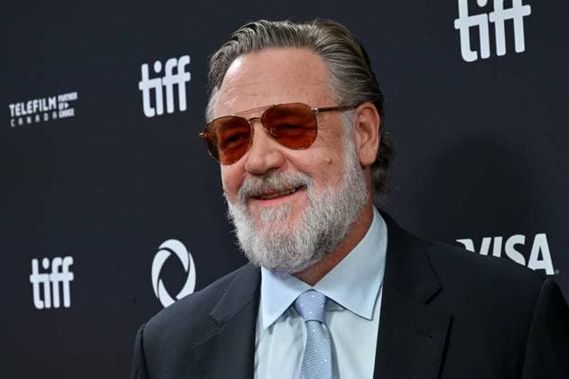 Toronto Nuremberg Screening Russell Crowe attending the screening of the movie Nuremberg ahead of Toronto International Film Festival (TIFF) in Toronto, Canada on September 7, 2025. Photo by Julien Reynaud APS-Medias ABACAPRESS.COM Toronto Canada  Copyright: xReynaudxJulien APS-Medias ABACAx