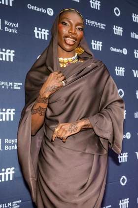 September 7, 2025, Toronto, On, CAN: Michaela Coel arrives on the red carpet to promote the film The Christophers at the Toronto International Film Festival in Toronto on Sunday September 7, 2025. Toronto CAN  - ZUMAc35_ 20250907_zaf_c35_121 Copyright: xChrisxYoungx