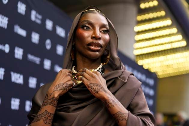 September 7, 2025, Toronto, On, CAN: Michaela Coel arrives on the red carpet to promote the film The Christophers at the Toronto International Film Festival in Toronto on Sunday September 7, 2025. Toronto CAN  - ZUMAc35_ 20250907_zaf_c35_124 Copyright: xChrisxYoungx