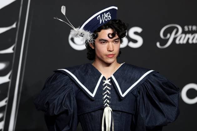 American singer Conan Gray poses on the red carpet at the MTV Awards (VMAs) in New York, United States, 07 September 2025. Red carpet at the MTV Video Music Awards !ACHTUNG: NUR REDAKTIONELLE NUTZUNG!  Copyright: xOctavioxGuzmánx AME7282 20250908-55017856792_1