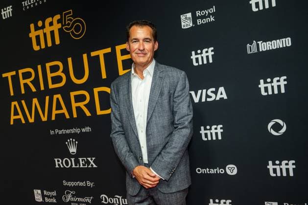 September 7, 2025, Toronto, On, Canada: Producer Scott Stuber arrives on the red carpet for the TIFF Tribute Awards at the Toronto International Film Festival in Toronto on Sunday, September 7, 2025. Toronto Canada - ZUMAc35_ 20250907_zaf_c35_191 Copyright: xLauraxProctorx