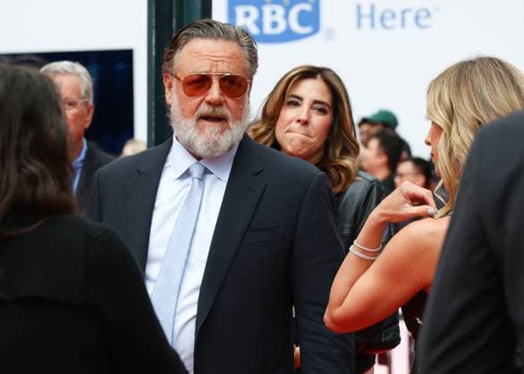 50eme Festival du Film de Toronto September 7, 2025 50th Toronto International Film Festival Red carpet of the film Nuremberg Russell Crowe 448426 2025 09 07 Toronto Canada  Copyright: xIsabellexVautierx xStarfacex STAR_448426_068