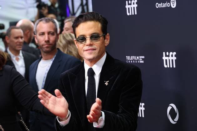 Entertainment Themen der Woche KW36 Entertainment Bilder des Tages 50eme Festival du Film de Toronto September 7, 2025 50th Toronto International Film Festival Red carpet of the film Nuremberg Rami Malek 448426 2025 09 07 Toronto Canada  Copyright: xIsabellexVautierx xStarfacex STAR_448426_105