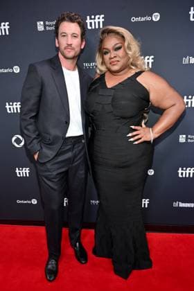 Toronto Eternity Screening Miles Teller, Da Vine Joy Randolph attending the screening of the movie Eternity ahead of Toronto International Film Festival (TIFF) in Toronto, Canada on September 7, 2025. Photo by Julien Reynaud APS-Medias ABACAPRESS.COM Toronto Canada  Copyright: xReynaudxJulien APS-Medias ABACAx