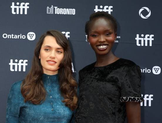 50eme Festival du Film de Toronto September 7, 2025 50th Toronto International Film Festival Red carpet of the film Couture Aniyier Anei and Ella Rumpf 448426 2025 09 07 Toronto Canada  Copyright: xIsabellexVautierx xStarfacex STAR_448426_187