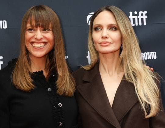 50eme Festival du Film de Toronto September 7, 2025 50th Toronto International Film Festival Red carpet of the film Couture Alice Winocour and Angelina Jolie 448426 2025 09 07 Toronto Canada  Copyright: xIsabellexVautierx xStarfacex STAR_448426_197