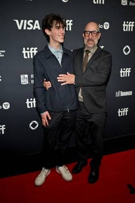 Toronto Normal Screening Oscar William Brown, David Lawrence Brown attending the screening of the movie Normal ahead of Toronto International Film Festival (TIFF) in Toronto, Canada on September 7, 2025. Photo by Julien Reynaud APS-Medias ABACAPRESS.COM Toronto Canada  Copyright: xReynaudxJulien APS-Medias ABACAx