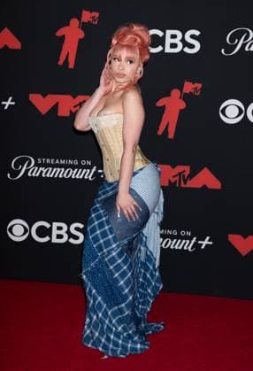 2025 MTV VMA Awards Red Carpet Featuring: Ice Spice Where: New York, New York, United States When: 07 Sep 2025 Credit: Janet Mayer INSTARimages.com EDITORIAL USE ONLY. NOT FOR USE BY NEWSPAPERS BASED IN THE UK. Copyright: xx instar55062619