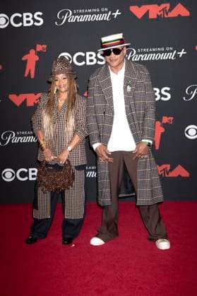 LL Cool J with wife Simone Smith at the MTV Video Music Awards 2025 at the UBS Arena New York, 07 09 2025 Foto:xB.xHinex xFuturexImagex mtv_5904