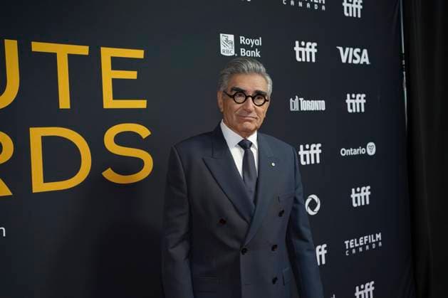 September 7, 2025, Toronto, Ontario, Canada: Eugene Levy attends the red carpet for the Tribute Awards during the 2025 Toronto International Film Festival at Roy Thomson Hall. on September 7, 2025 in Toronto, Canada. Toronto Canada - ZUMAe321 20250907_zea_e321_319 Copyright: xLeonardoxRamirezx