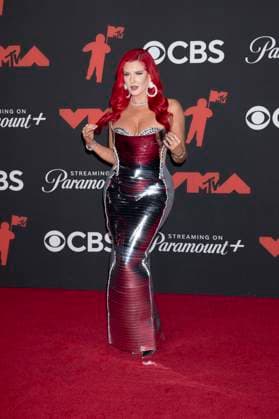 Justina Valentine at the MTV Video Music Awards 2025 at the UBS Arena New York, 07 09 2025 Foto:xB.xHinex xFuturexImagex mtv_5909