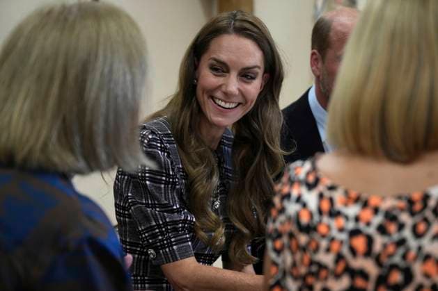 . 08 09 2025. Sunningdale, United Kingdom. Prince William and Kate Middleton, the Prince an Princess of Wales, during a visit at the National Federation of Women s Institute (WI) in Sunningdale, United Kingdom, to commemorate the three-year anniversary of the death of Queen Elizabeth II . Picture i-Images Pool  xPoolx xi-Imagesx IIM-26206-0002