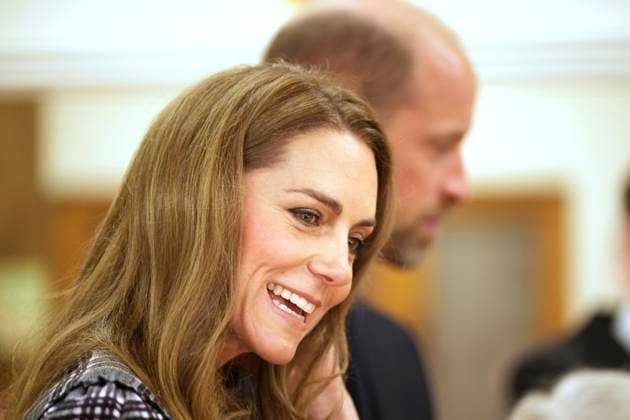 Prince and Princess of Wales commemorate the three-year anniversary of the death of Queen Elizabeth II Britain s Kate and Prince William listen as they visit the National Federation of Women s Institute (WI) to commemorate the three-year anniversary of the death of Queen Elizabeth II in Sunningdale, England, Monday, Sept. 8, 2025., Credit:Alastair Grant Avalon GBR, Sunningdale  Copyright: xAlastairxGrantx xAvalonx 1035282658
