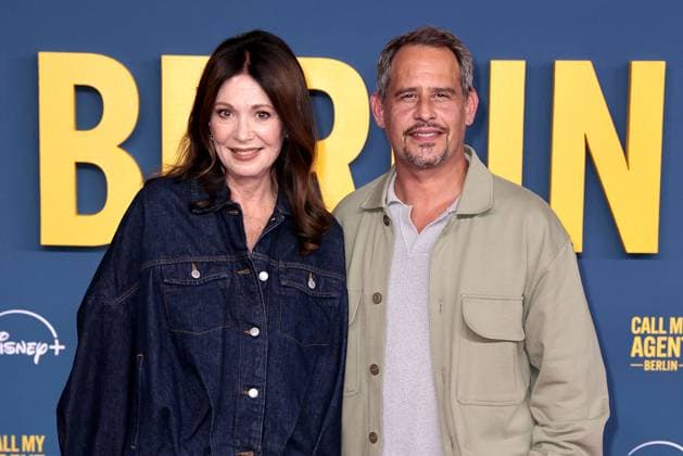 Iris Berben and Moritz Bleibtreu at the Call my Agent Berlin series premiere Disney on 8 09 2025 in Berlin Call My Agent Berlin series premiere in Berlin