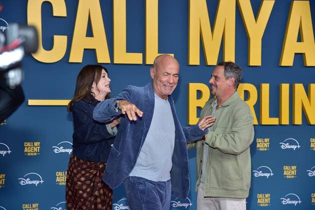 German premiere of CALL MY AGENT Heiner Lauterbach, Iris Berben, Moritz Bleibteu German premiere of CALL MY AGENT BERLIN The original series starts exclusively on Disney in Berlin on September 12, on 08 09 2025 Photopress Mueller