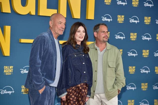 German premiere of CALL MY AGENT Heiner Lauterbach, Iris Berben, Moritz Bleibteu German premiere of CALL MY AGENT BERLIN The original series starts exclusively on Disney in Berlin on September 12, on 08 09 2025 Photopress Mueller
