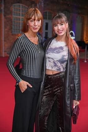 Lulu Gömann with mother Katrin Gömann at the German premiere of the Disney Original series CALL MY AGENT BERLIN at the Colosseum cinema in Berlin on 08 09 2025