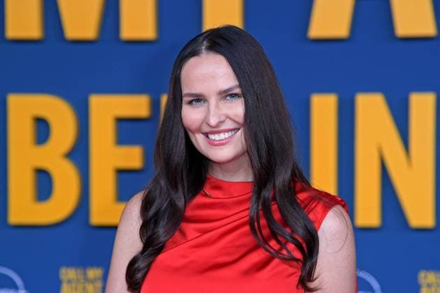 Jana Riva at the German premiere of the Disney Original series CALL MY AGENT BERLIN at the Colosseum cinema in Berlin on 08 09 2025