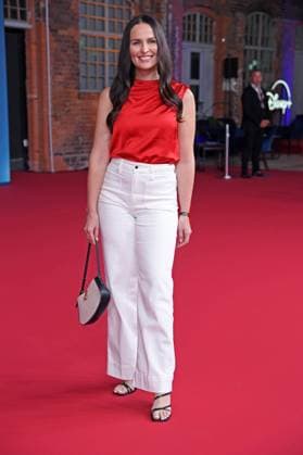 Jana Riva at the German premiere of the Disney Original series CALL MY AGENT BERLIN at the Colosseum cinema in Berlin on 08 09 2025