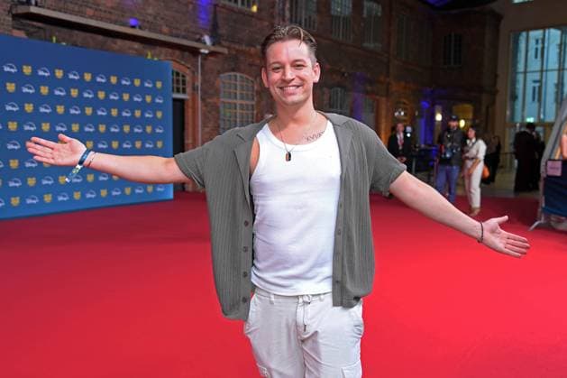 Marcel Mayr at the German premiere of the Disney Original series CALL MY AGENT BERLIN at the Colosseum cinema in Berlin on 08 09 2025