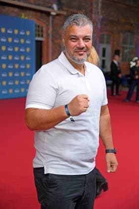 Imad Mardnli at the German premiere of the Disney Original series CALL MY AGENT BERLIN at the Colosseum cinema in Berlin on 08 09 2025