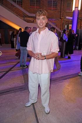 Jonas Wuttke at the German premiere of the Disney Original series CALL MY AGENT BERLIN at the Colosseum cinema in Berlin on 08 09 2025