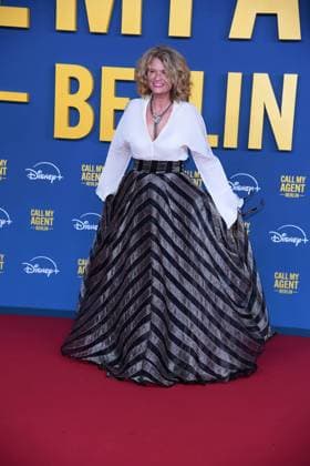 Gabrielle Scharnitzky at the German premiere of the Disney Original series CALL MY AGENT BERLIN at the Colosseum cinema in Berlin on 08 09 2025