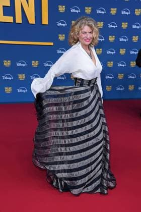Gabrielle Scharnitzky at the German premiere of the Disney Original series CALL MY AGENT BERLIN at the Colosseum cinema in Berlin on 08 09 2025