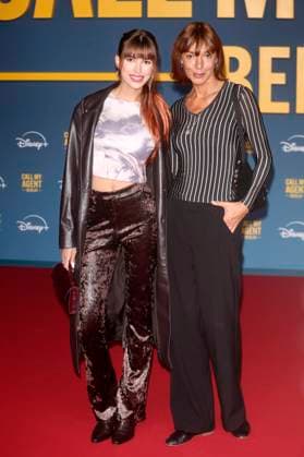 Katrin Gömann with daughter Lulu Gömann at the premiere of the Disney series Call My Agent Berlin at the Colosseum Cinema Berlin, 08 09 2025 Foto:xD.xHerrickx xFuturexImagex agent_5913